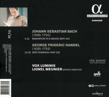 CD Georg Friedrich Händel: Dixit Dominus / Magnificat 291336