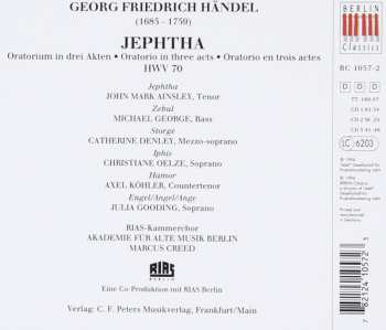 3CD Georg Friedrich Händel: Jephtha 524296