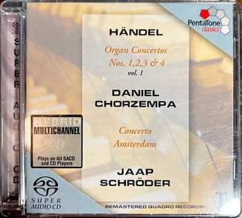 Georg Friedrich Händel: Organ Concertos Nos. 1, 2, 3 & 4 Vol. 1