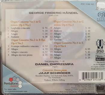 SACD Georg Friedrich Händel: Organ Concertos - Nos. 1, 2, 3 & 4 - Vol. 1 470521