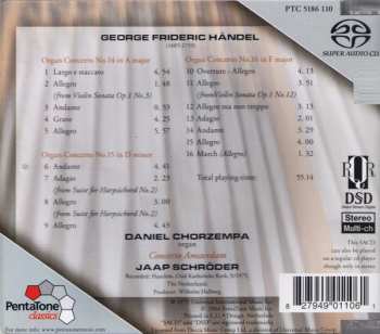 SACD Georg Friedrich Händel: Organ Concertos Nos. 14, 15 & 16 - vol. 4  115401