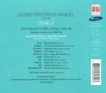 3CD/Box Set Georg Friedrich Händel: Semele 190673