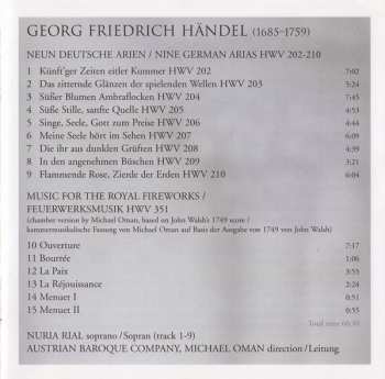 CD Georg Friedrich Händel:  Süße Stille, Sanfte Quelle  188892