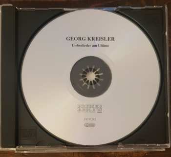 CD Georg Kreisler: Liebeslieder Am Ultimo 555118