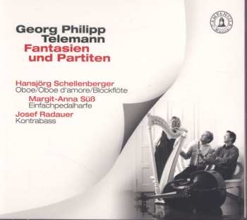 2CD Georg Philipp Telemann: Fantasien Für Oboe Solo Nr.1-12 522319