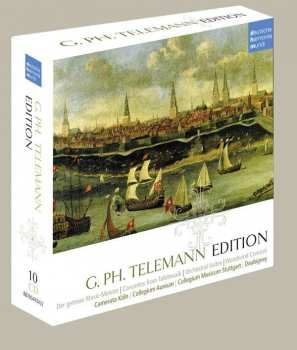 Album Georg Philipp Telemann: G. Ph. Telemann Edition : Der Getreue Music-Meister, Die Tageszeiten, Orchestral Suites (Overtures), Concertos From Tafelmusik, Bläserkonzerte (Concertos For Woodwind Instruments), 12 Fantasias For Transverse Flute