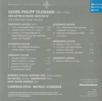 10CD Georg Philipp Telemann: G. Ph. Telemann Edition : Der Getreue Music-Meister, Die Tageszeiten, Orchestral Suites (Overtures), Concertos From Tafelmusik, Bläserkonzerte (Concertos For Woodwind Instruments), 12 Fantasias For Transverse Flute 336770