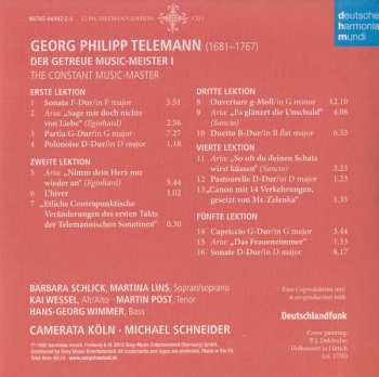 10CD Georg Philipp Telemann: G. Ph. Telemann Edition : Der Getreue Music-Meister, Die Tageszeiten, Orchestral Suites (Overtures), Concertos From Tafelmusik, Bläserkonzerte (Concertos For Woodwind Instruments), 12 Fantasias For Transverse Flute 336770