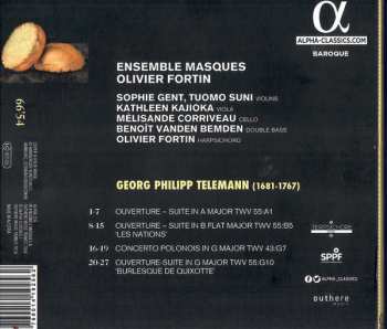 CD Georg Philipp Telemann: Le Théâtre Musical De Telemann 439440