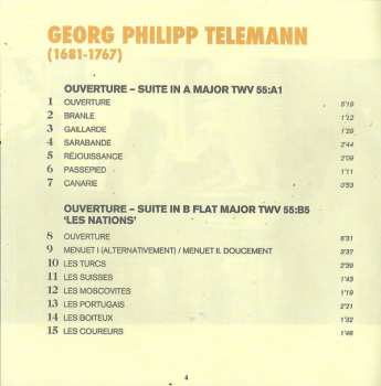 CD Georg Philipp Telemann: Le Théâtre Musical De Telemann 439440