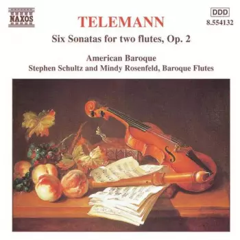 Six Sonatas For Two Flutes, Op. 2