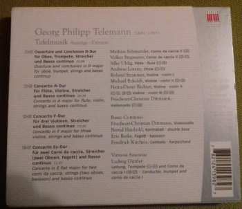 CD Georg Philipp Telemann: Tafelmusik : Auszuge Extracts 523711