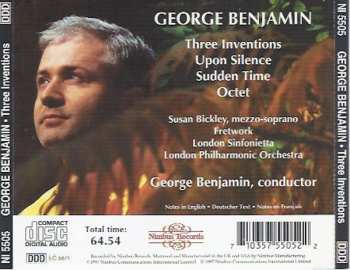 CD George Benjamin: Three Inventions / Upon Silence / Sudden Time / Octet 319423