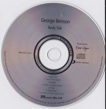 CD George Benson: Body Talk 619960