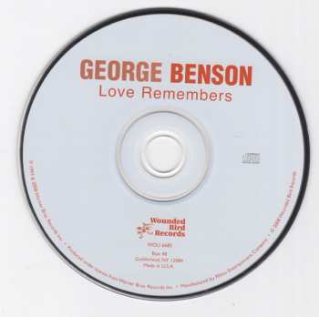 CD George Benson: Love Remembers 606756