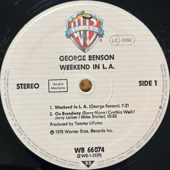 2LP George Benson: Weekend In L.A. 643957