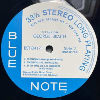 LP George Braith: Extension 453738