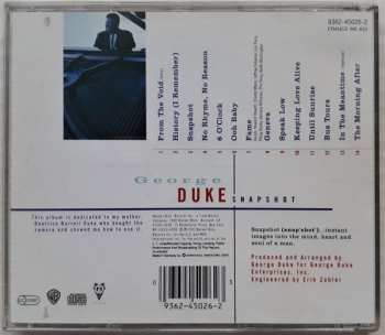 CD George Duke: Snapshot 632622