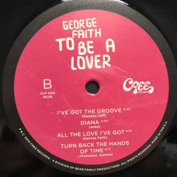 LP George Faith: To Be A Lover 559836