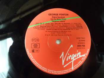 LP George Fenton: Dangerous Liaisons (Original Motion Picture Soundtrack) 660808