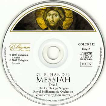 2CD The Royal Philharmonic Orchestra: Messiah 436046