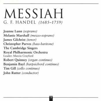 2CD The Royal Philharmonic Orchestra: Messiah 436046