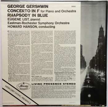 LP George Gershwin: Concerto In F · Rhapsody In Blue 609800