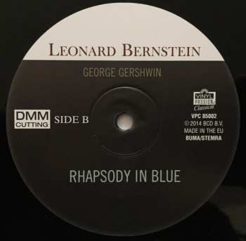 LP Leonard Bernstein: Piano And Conductor: An American In Paris / Rhapsody In Blue 2097