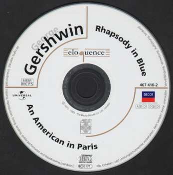 CD George Gershwin: Rhapsody In Blue - An American In Paris - Cuban Overture - Porgy And Bess-A Symphonic Portrait 45123