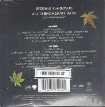 2CD George Harrison: All Things Must Pass (50th Anniversary) DLX 57126