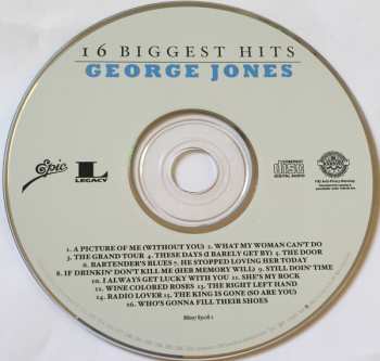 CD George Jones: 16 Biggest Hits 621468