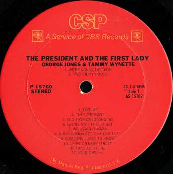 LP George Jones & Tammy Wynette: The President  And The First Lady 616537