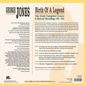 6CD/Box Set George Jones: Birth Of A Legend: The Truly Complete Starday & Mercury Recordings 1954-1961 554089