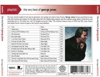 CD George Jones: Playlist: The Very Best Of George Jones 558221