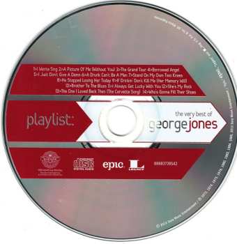 CD George Jones: Playlist: The Very Best Of George Jones 558221