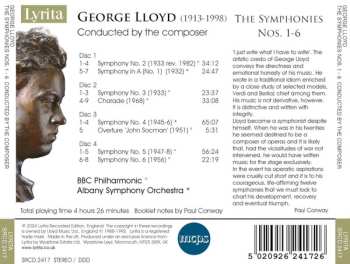 4CD George Lloyd: The Symphonies: Nos. 1-6 618870