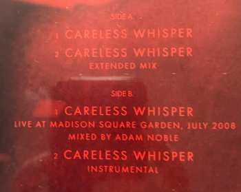 LP George Michael: Careless Whisper PIC 631975