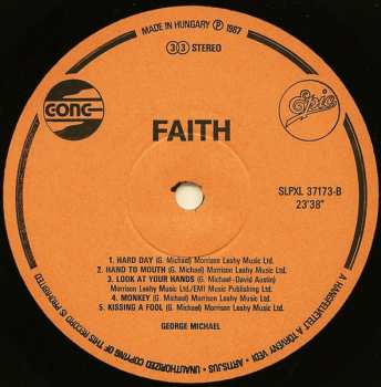 LP George Michael: Faith 612066