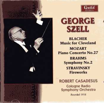 Album George Szell: Blacher • Mozart • Brahms • Stravinsky