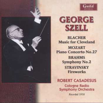 CD George Szell: Blacher • Mozart • Brahms • Stravinsky 380032