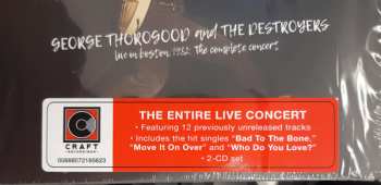 2CD George Thorogood & The Destroyers: Live In Boston 1982: The Complete Concert 450522