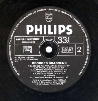 LP Georges Brassens: 1 - La Mauvaise Réputation 479928