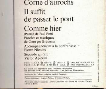 LP Georges Brassens: 1 - La Mauvaise Réputation 479928