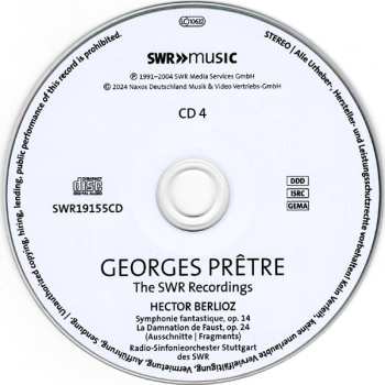 8CD/Box Set Georges Prêtre: The SWR Recordings 619683