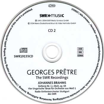 8CD/Box Set Georges Prêtre: The SWR Recordings 619683