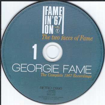 2CD Georgie Fame: The Two Faces of Fame (The Complete 1967 Recordings) DLX 268067