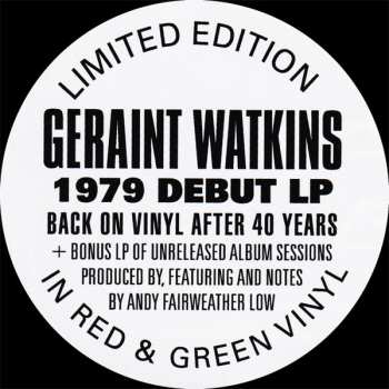 2LP Geraint Watkins & The Dominators: Geraint Watkins & The Dominators CLR | LTD 593651