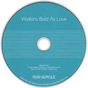 CD Geraint Watkins: Watkins Bold As Love 592997