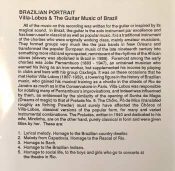 CD Gerald Garcia: Brazilian Portrait - Villa-Lobos And The Guitar Music Of Brazil 342833