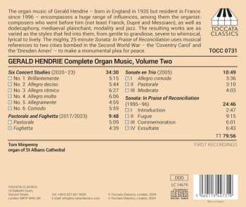 CD Gerald Hendrie: Complete Organ Music, Volume Two 618897